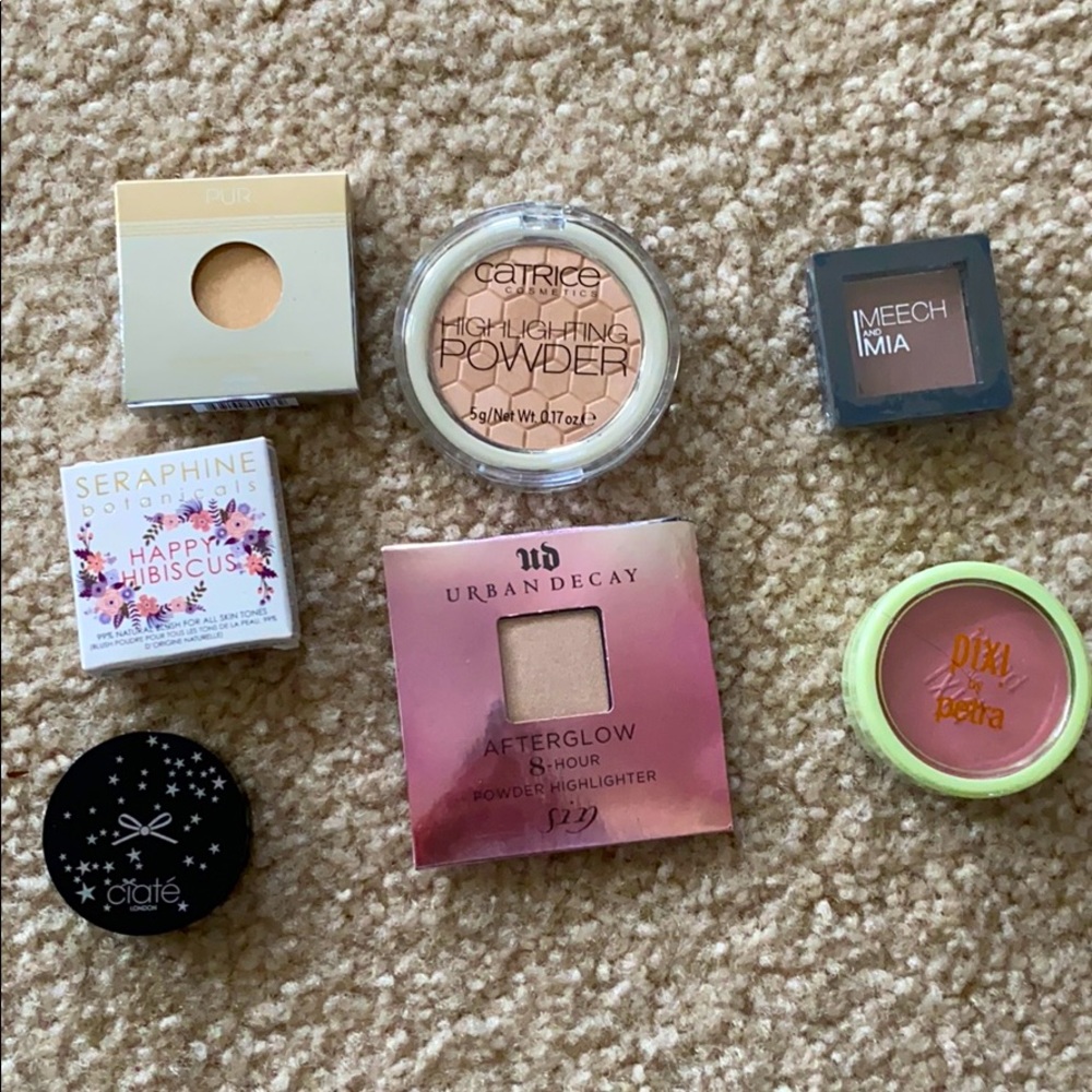 Ciaté catrice pixi pur & 3 other bronzer highlight
